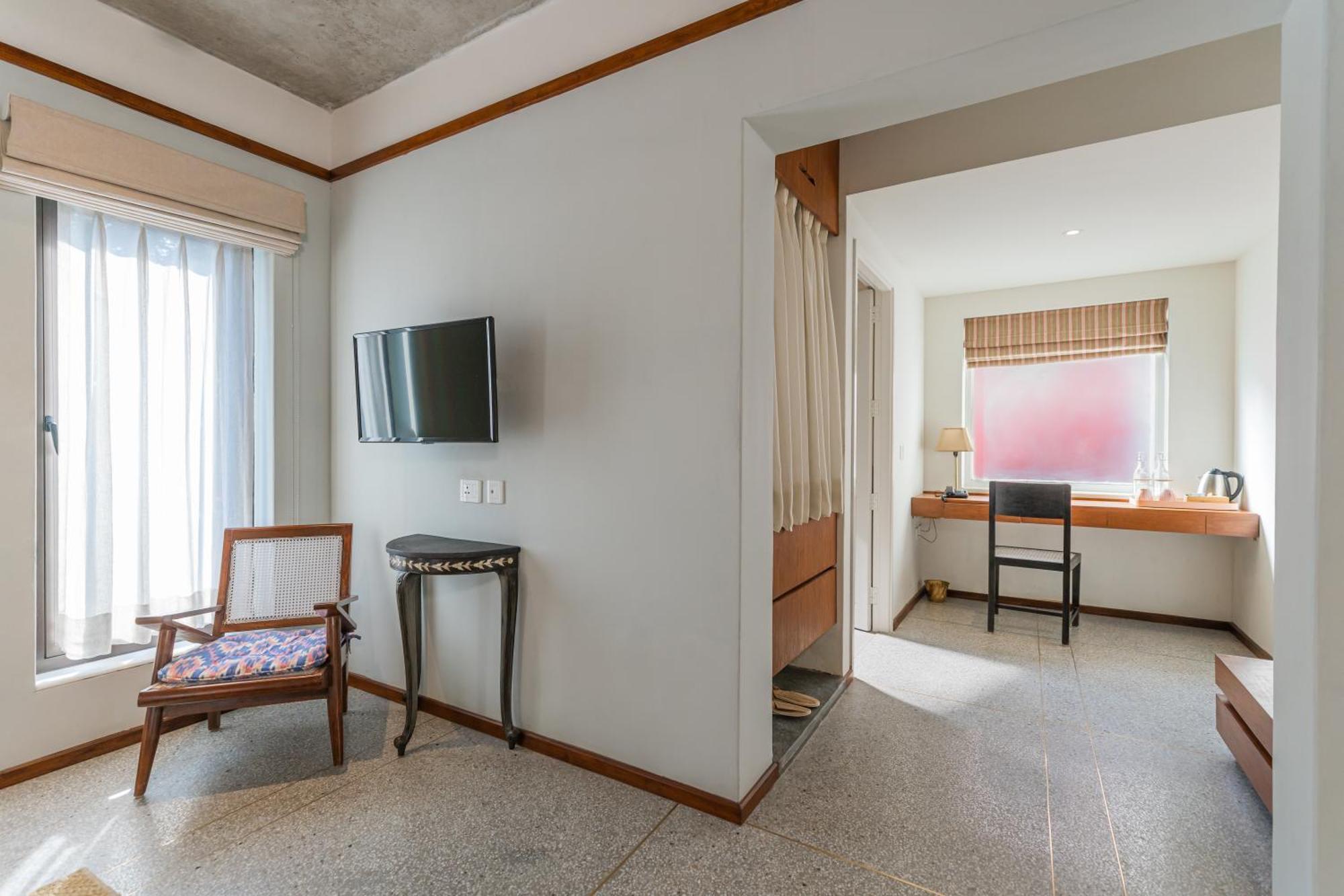Amrit Bhawan Apartman Haridvár Szoba fotó