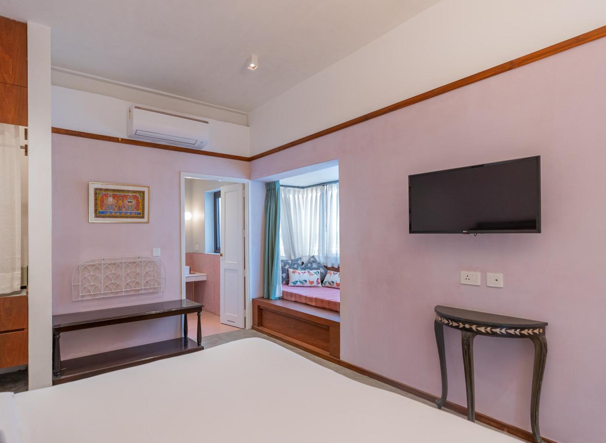 Amrit Bhawan Apartman Haridvár Szoba fotó