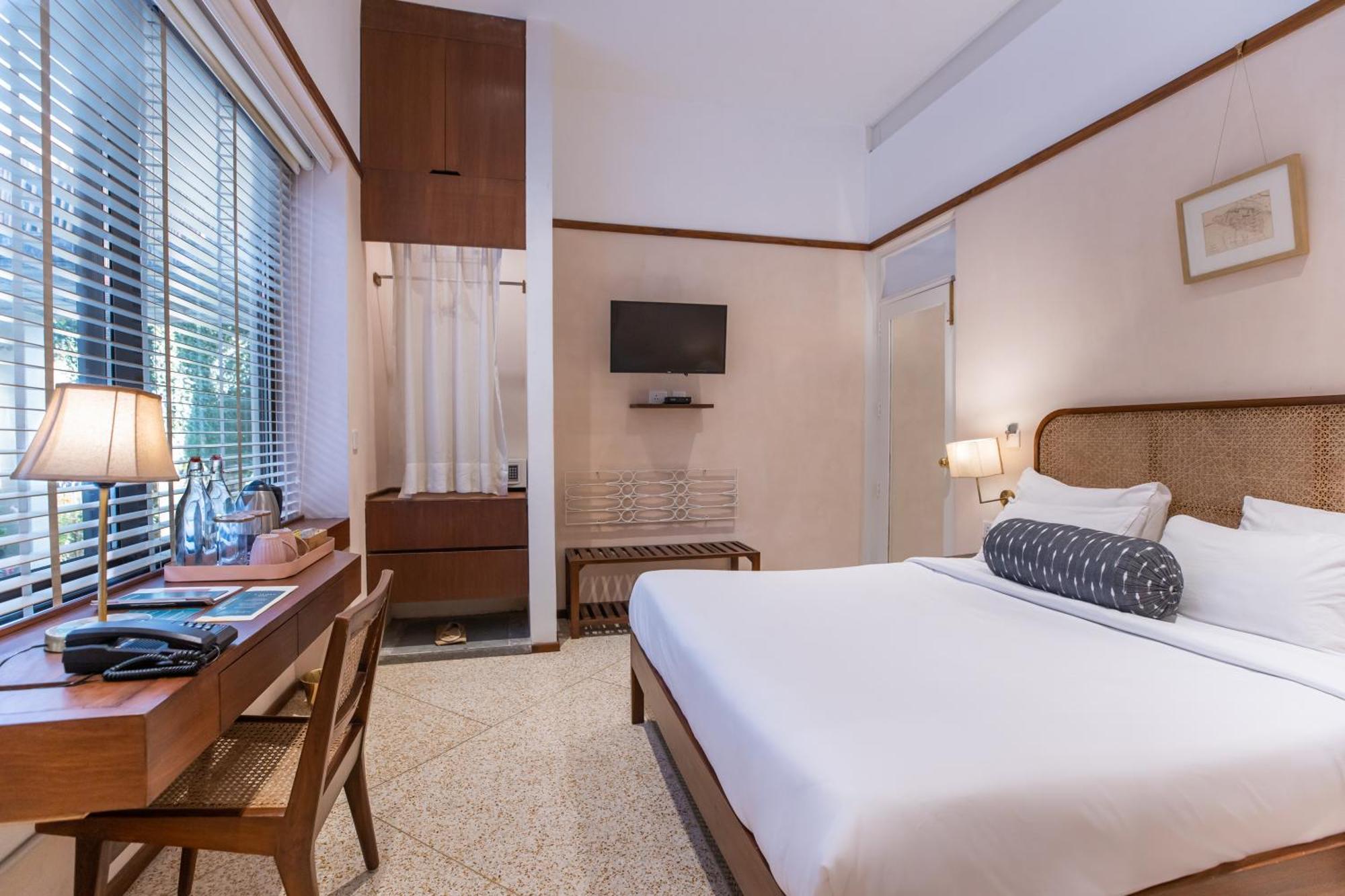Amrit Bhawan Apartman Haridvár Szoba fotó